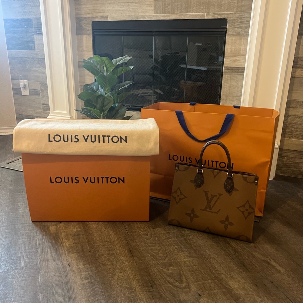 NEW Louis Vuitton On The Go MM Bag